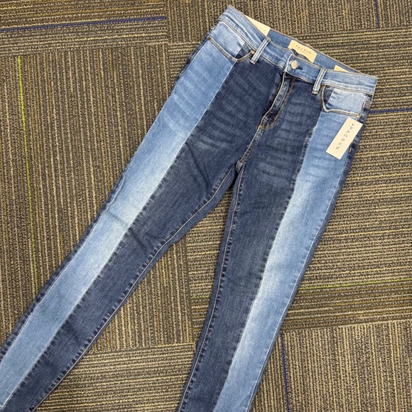PacSun Denim - Pacsun High Rise Ankle Jeggings Double Wash Two‎ Tone Denim Womens Size 25